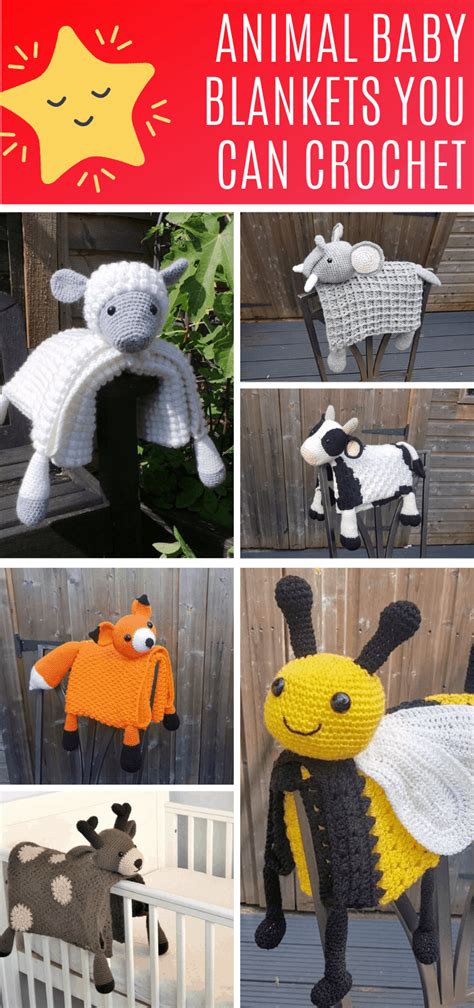 9 Adorable Animal Baby Blankets You Can Crochet