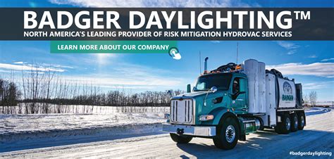 Home > Badger Daylighting™ - Hydrovac Services Company In USA and Canada.