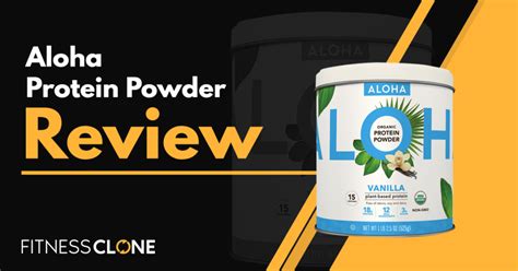 Aloha Protein Powder Review - A Look At This Organic Protein