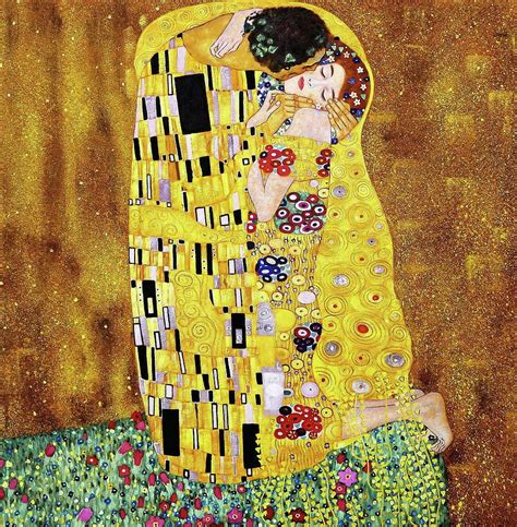 The Kiss Painting by Gustav Klimt - Pixels Merch