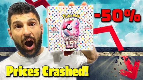 The Huge Market CRASH Of Pokemon 151 - YouTube