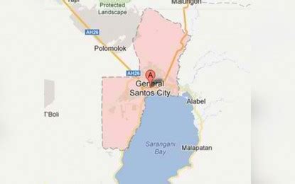 General Santos City Philippines Map