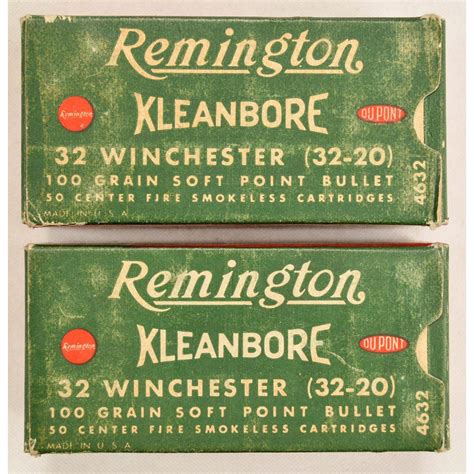 Lot - Winchester 32-20 Ammunition