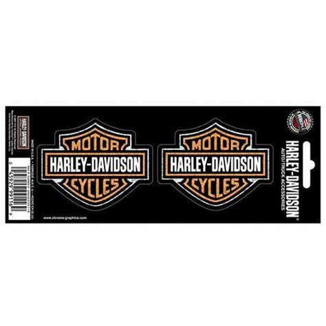 Harley-Davidson® Bar & Shield® Holographic Decals | Two Decals | Small ...