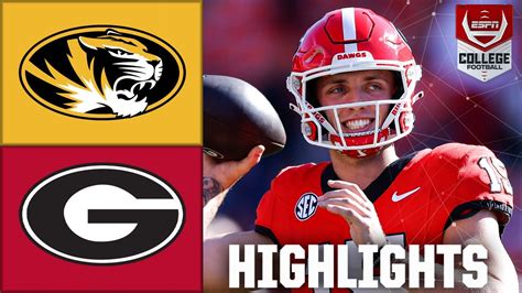 Missouri Tigers vs. Georgia Bulldogs | Full Game Highlights - YouTube