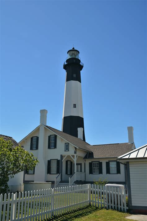 WC-LIGHTHOUSES: TYBEE ISLAND LIGHTHOUSE-TYBEE ISLAND, GEORGIA