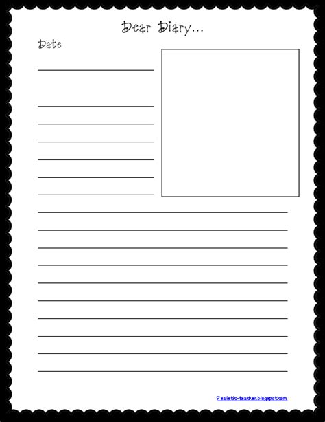 Diary writing, Diary entry format, 3rd grade writing