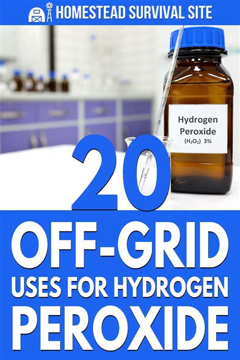 20 Off-Grid Uses for Hydrogen Peroxide - Homestead Survival Site in 2021 | Hydrogen peroxide ...