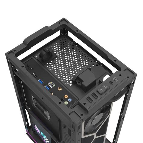 SELLOUT! DARKFLASH DLH21 LUXURY MINI-ITX GAMING CASE – BLACK | 5 PANEL ...