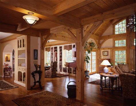 post and beam homes - Google Search | Rustic house, Timber house, Rustic house plans