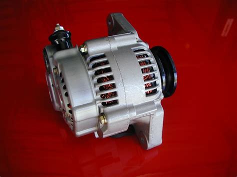 12 Volt, 85 Amp, Super Mini Denso Racing Alternator