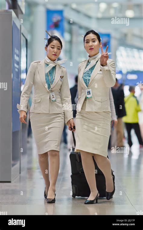 Korean Airlines Flight Attendants – Telegraph