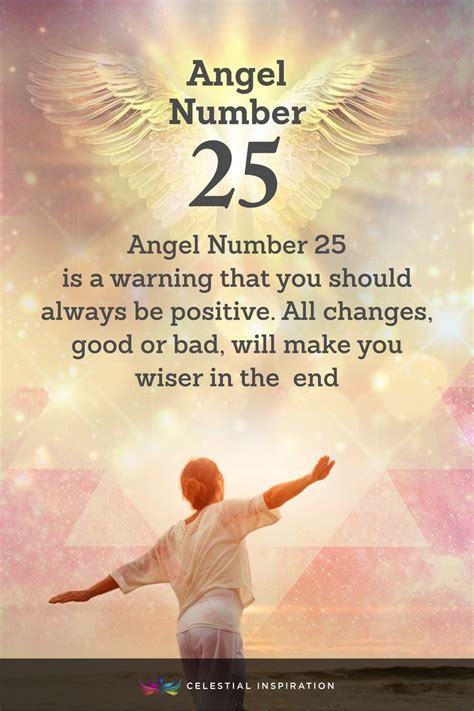 Angel Number 25 | Always be positive, Number meanings, Angel messages