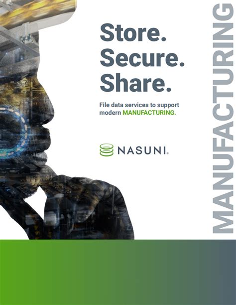 Nasuni eBook | Data File Services to Support Modern Manufacturing