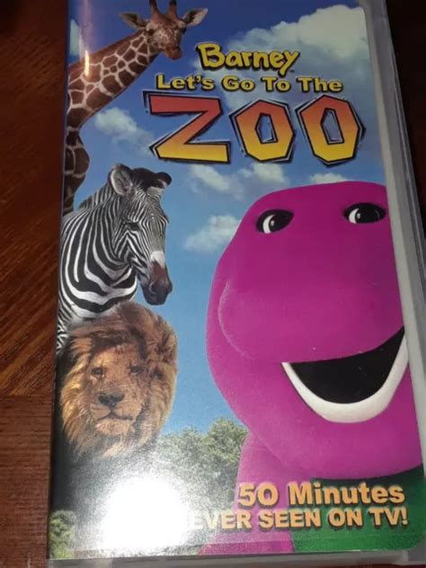 BARNEY - LETS Go to the Zoo (VHS, 2001) £4.67 - PicClick UK