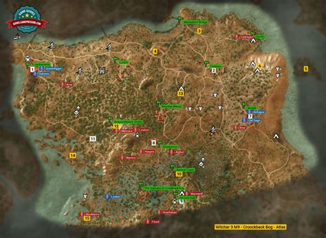 Places Of Power Velen Map - Maping Resources