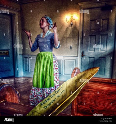 Boston Tea Party Museum Stock Photo - Alamy