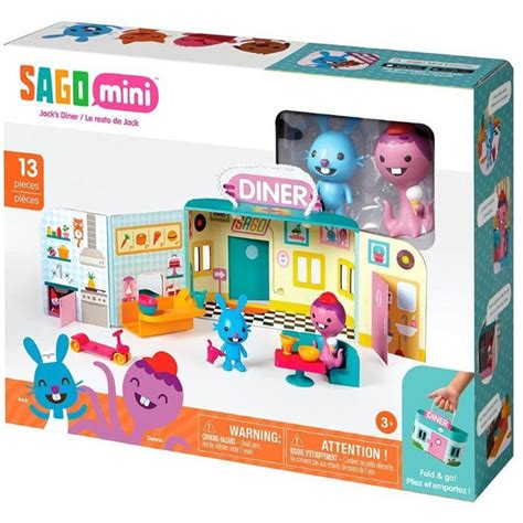 Sago Mini Portable Playset: Jack’s Diner | Playscapes