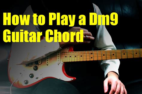 How to Play a Dm9 Guitar Chord - YouTube