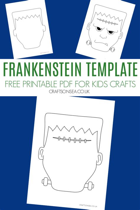 Frankenstein Template (Free Printable PDF) – Pro Kitchen Web