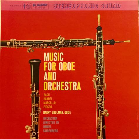 Music For Oboe And Orchestra | Discogs