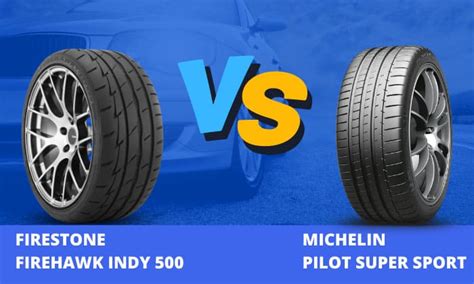 Firestone Firehawk Indy 500 vs Michelin Pilot Super Sport