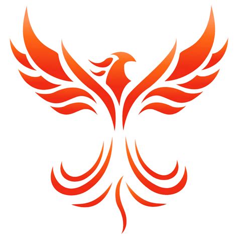 Fire Phoenix Logo clipart transparent - ClipartLib