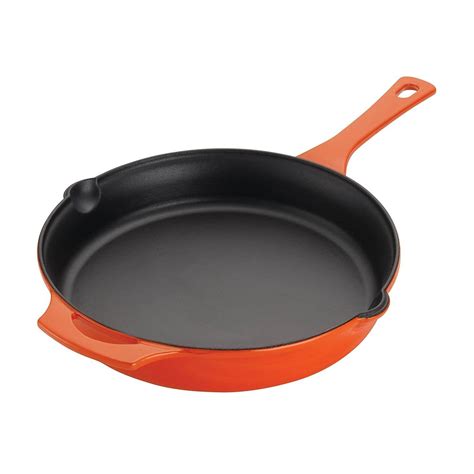 Rachael Ray 12 Inch Nonstick Hard Anodized Aluminum Cast Iron Skillet ...