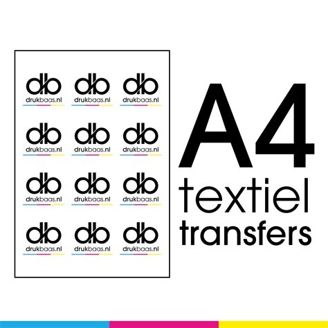 DTF textiel transfer sheet | A4 - Transferbaas