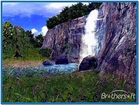 Live 3D Waterfalls Screensaver - Download-Screensavers.biz