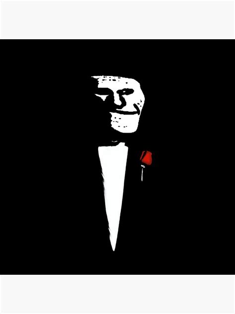 Lámina fotográfica «El padrino Trollface Despair - Trollface Corleone» de wojakapparel | Redbubble