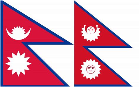 The flag of Nepal is the most unique and complicated in the world. It ...