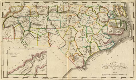 Eastern North Carolina Road Map