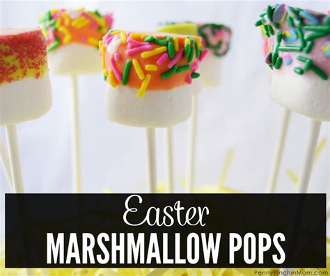 Easter Marshmallow Pops | An adorable, fast, and easy treat!