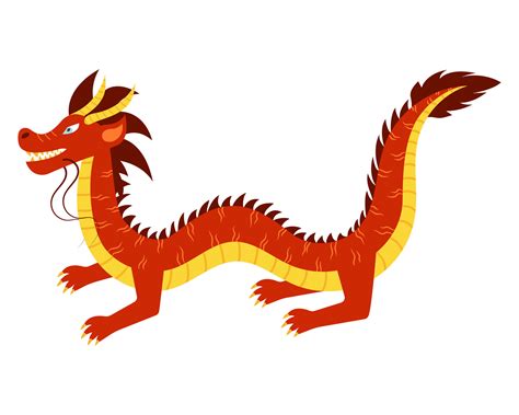 Chinese New Year 2024 with cartoon Dragon. Year of the Dragon. Vector ...