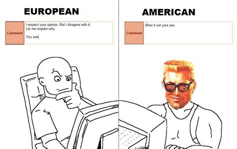 Europe vs America | The Main Difference Between Europe and USA | Know Your Meme