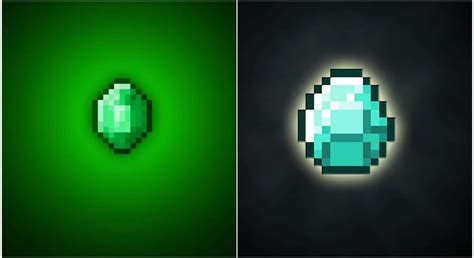 Minecraft Emerald Ore Texture