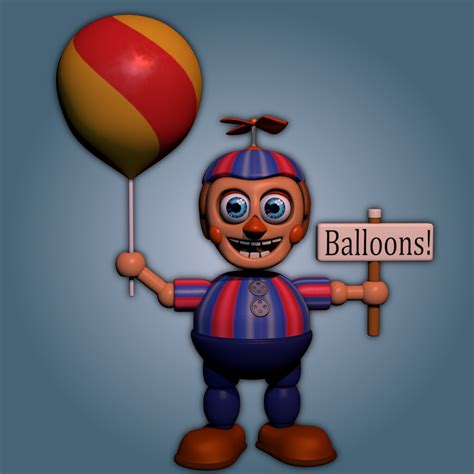 ArtStation - Five Night's at Freddy's 2 - Balloon Boy