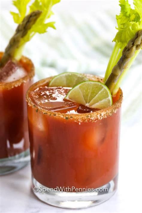 Classic Caesar Drink {Made From Scratch!} - Spend With Pennies