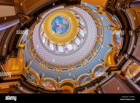 Iowa State Capitol Building Interior Stock Photo - Alamy