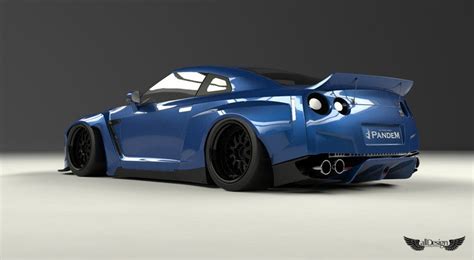 Wide Body Kit Pandem Rocket Bunny Nissan GT-R (R35) Ver.1