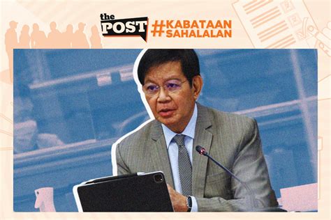 LACSON: 2022 ELECTIONS SHOULD BE ABOUT THE COUNTRY'S FUTURE - The POST