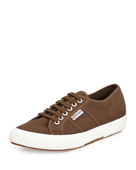 Superga Cotu Classic Canvas Casual Sneaker in Brown for Men - Lyst