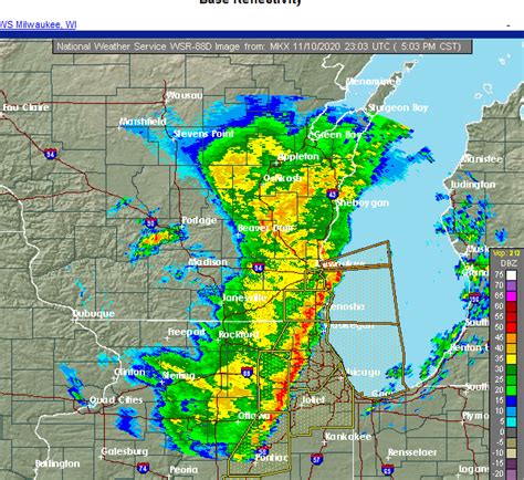 Interactive Hail Maps - Hail Map for Kenosha, WI