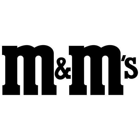 m&m’s Logo Black and White – Brands Logos