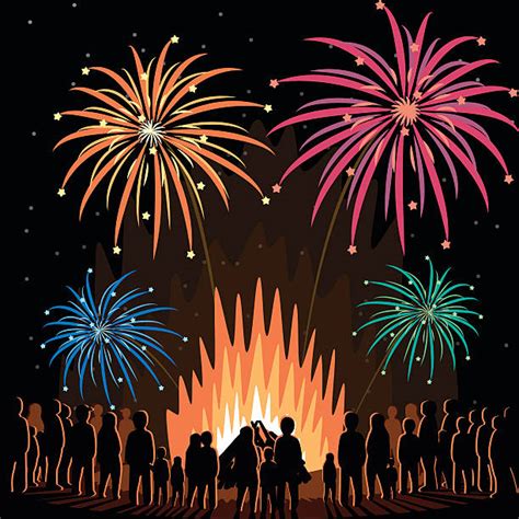 Bonfire Illustrations, Royalty-Free Vector Graphics & Clip Art - iStock