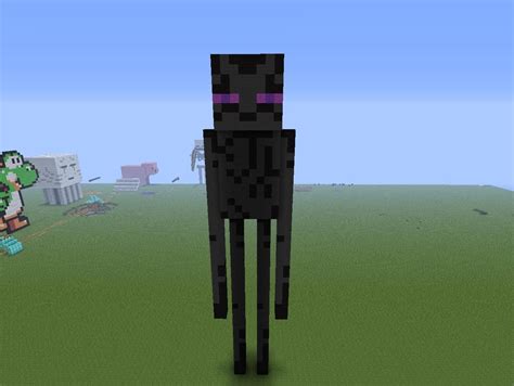 Enderman Statue Minecraft Project | Statue, Minecraft pictures, Marble statues