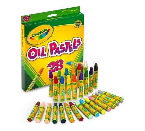 Oil Pastels, 28 Count Art Supplies | Crayola