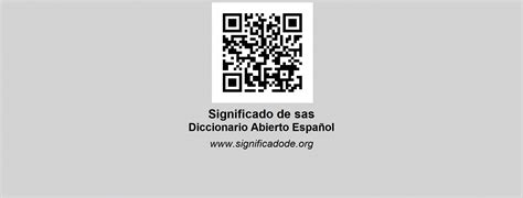 SAS - Diccionario Abierto de Español
