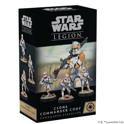 Star Wars Legion Commander Cody Commander Expansion